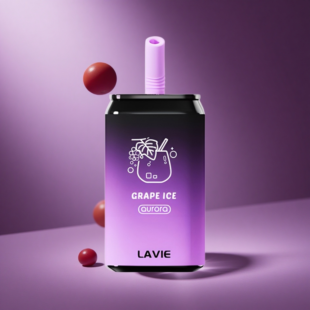 LAVIE Aurora 11000 Puffs Grape Ice 22ML Disposable Vape South Africa wholesale