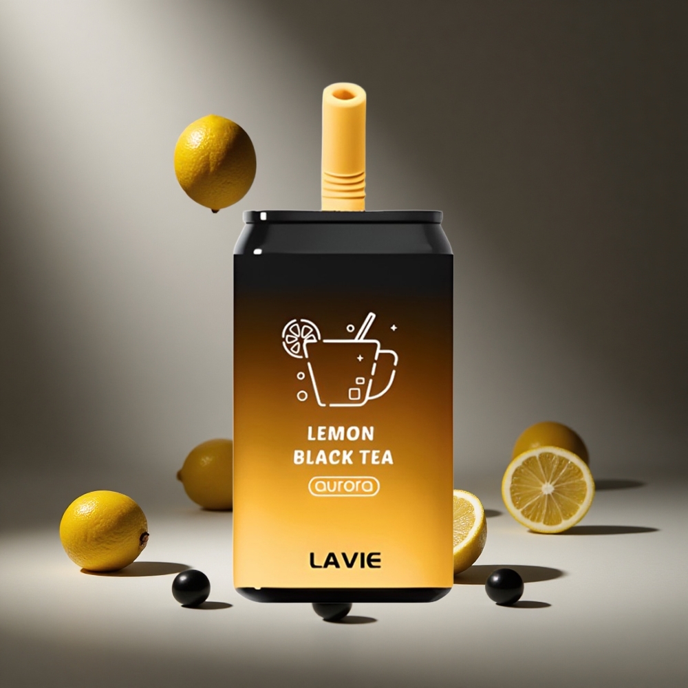 LAVIE Aurora 11000 Puffs Lemon Black Tea 22ML Type C South Africa wholesale