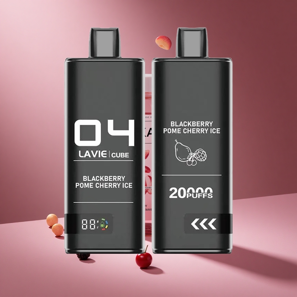 Lavie Cube 20000 Puffs Blackberry Pome Cherry Ice 28ML Type C South Africa wholesale