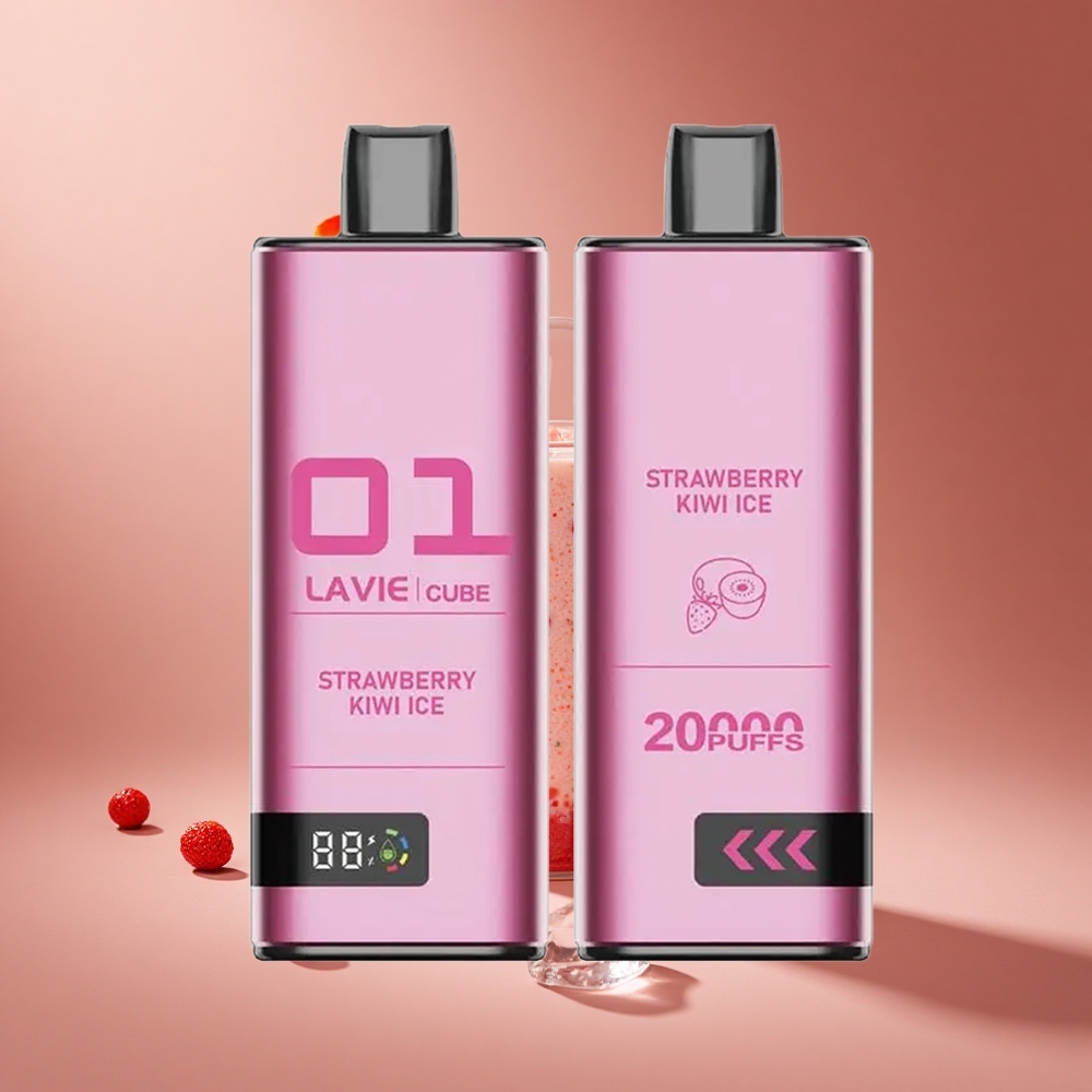 Lavie Cube 20000 Puffs Strawberry Kiwi Ice Disposable Vape 28ML South Africa wholesale