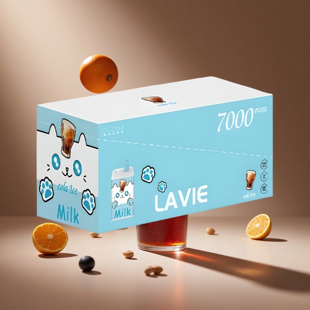 LAVIE Milk 7000 Puffs Cola Ice 16ML 600mAh South Africa wholesale