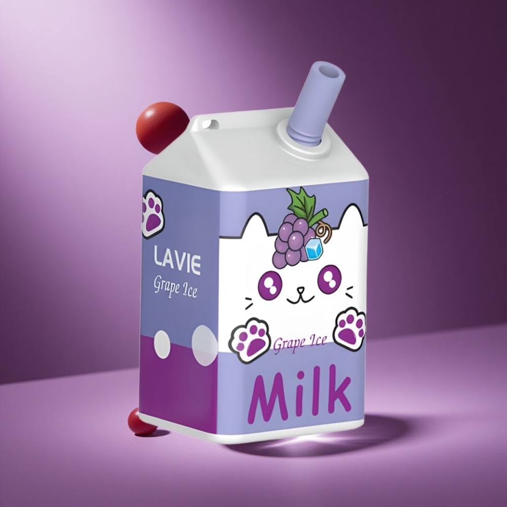 LAVIE Milk 7000 Puffs Grape Ice 16ML South Africa wholesale