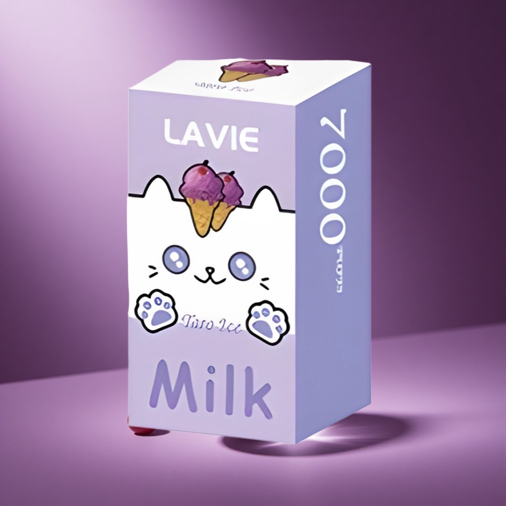 LAVIE Milk 7000 Puffs Grape Ice 16ML South Africa wholesale