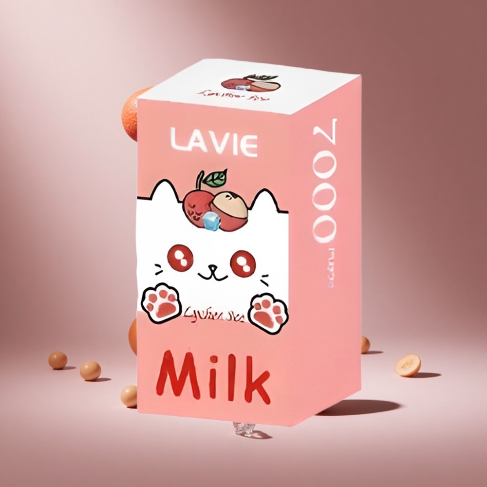 LAVIE Milk 7000 Puffs Lychee Ice 16ML South Africa wholesale
