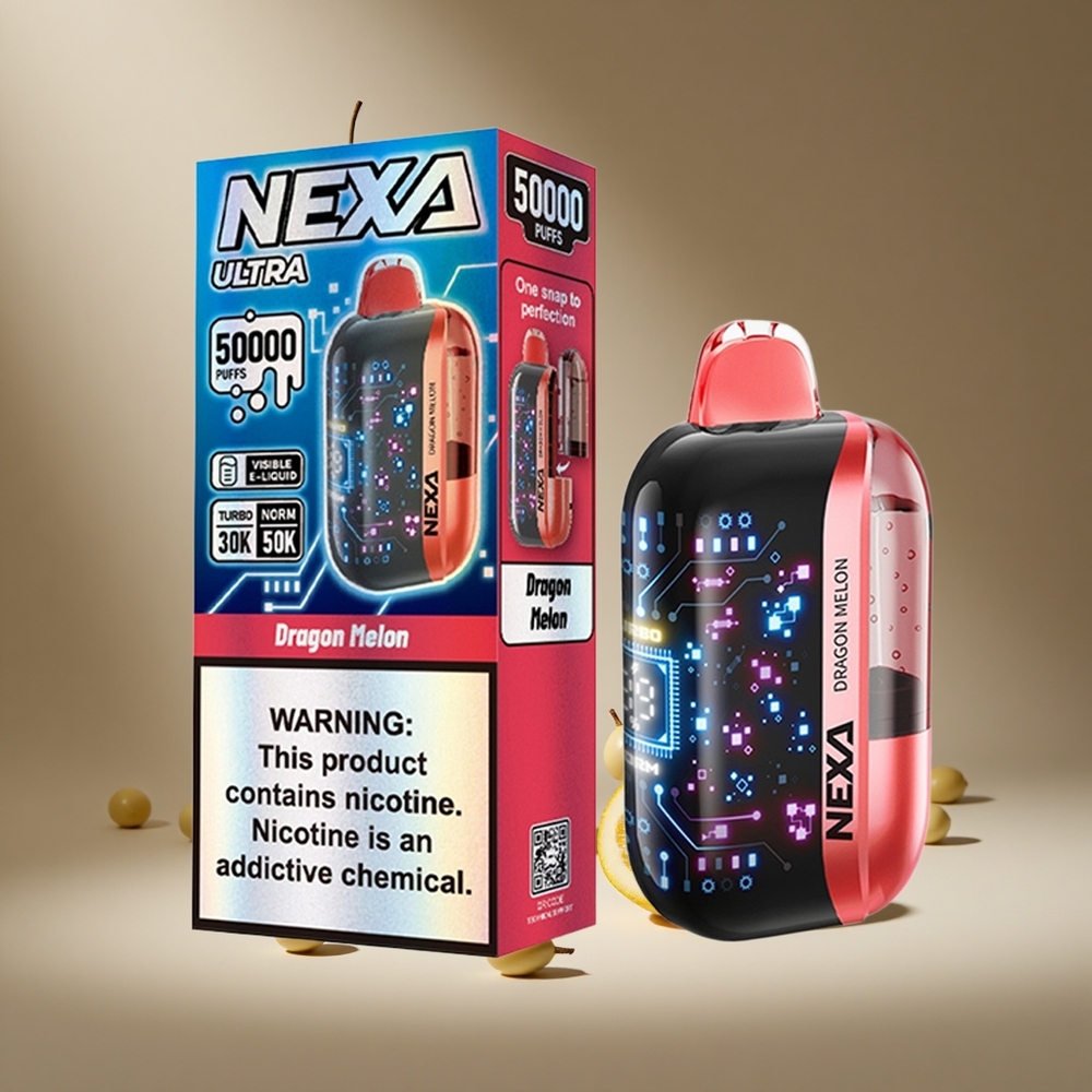 NEXA Ultra 50000 Puffs Dragon Melon 20ml Disposable Vape South Africa wholesale