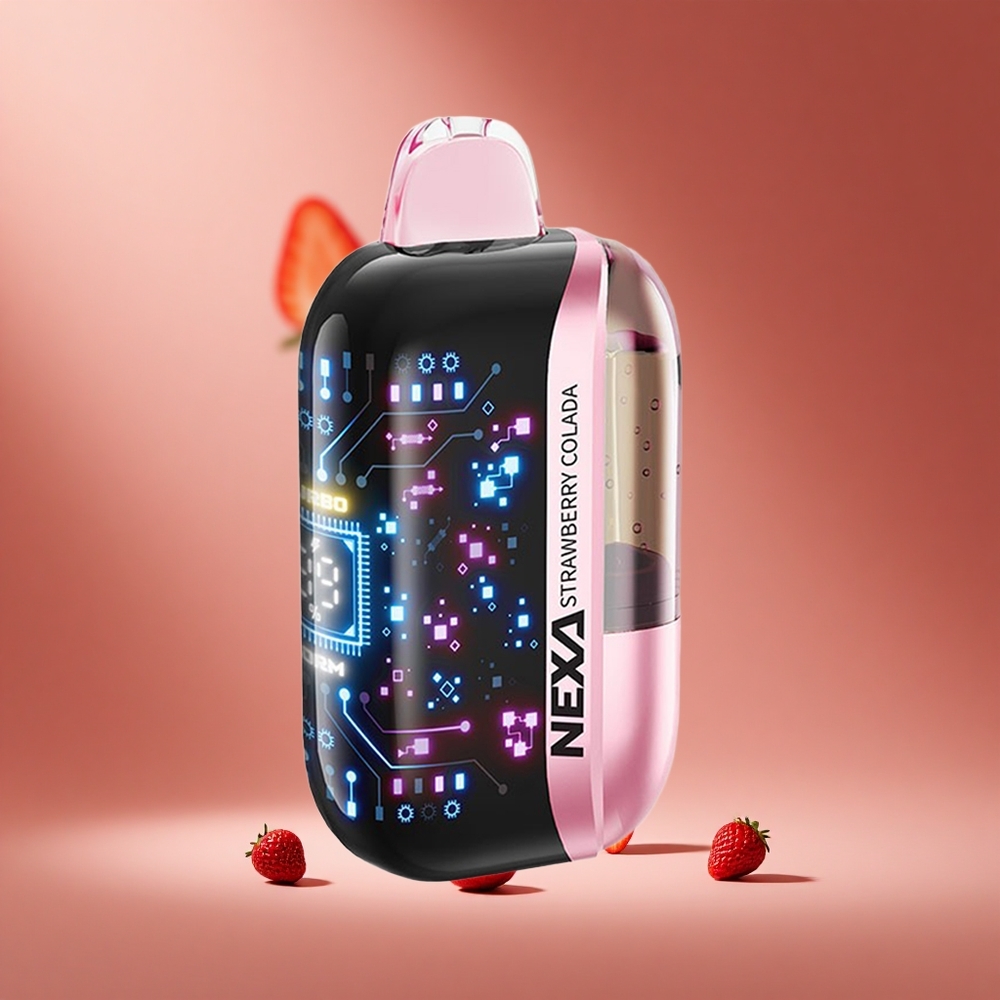 NEXA Ultra 50000 Puffs Strawberry Colada 20ml 5% Nicotine South Africa wholesale