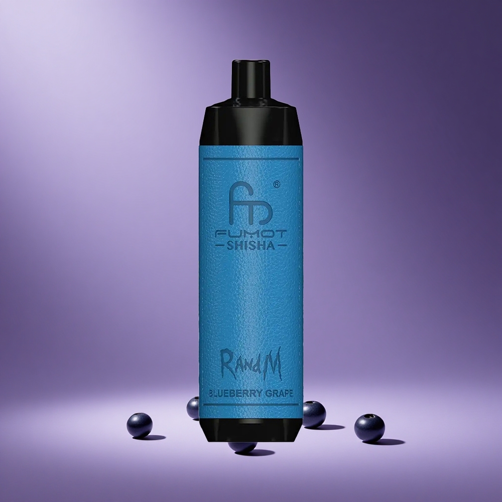 RandM Fumot 10000 Puffs Blueberry Grape Disposable Vape with LED Indicator South Africa wholesale