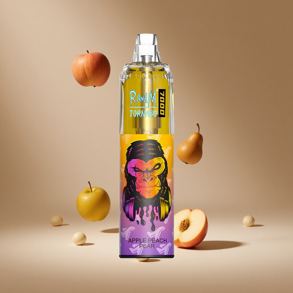 RandM Fumot Tornado 7000 Puffs Apple Peach Pear 14ML E-liquid Mesh Coil South Africa wholesale
