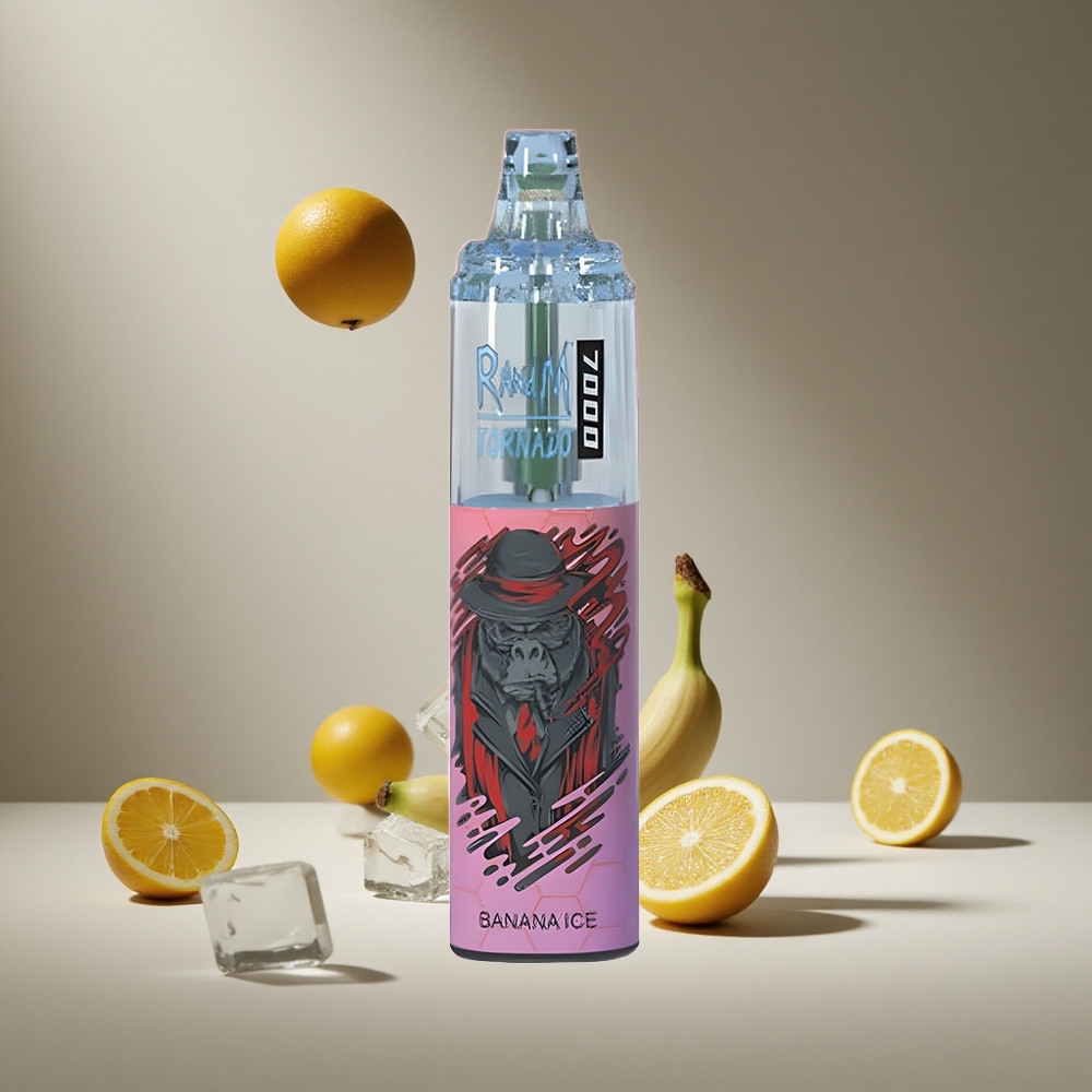 RandM Fumot Tornado 7000 Puffs Banana Ice 14ML E-liquid South Africa wholesale