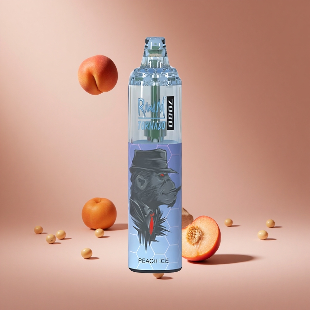 RandM Fumot Tornado 7000 Puffs Peach Ice 14ML E-liquid South Africa wholesale