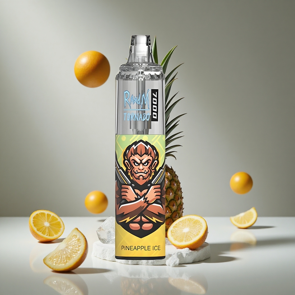 RandM Fumot Tornado 7000 Puffs Pineapple Ice 14ML Mesh Coil South Africa wholesale