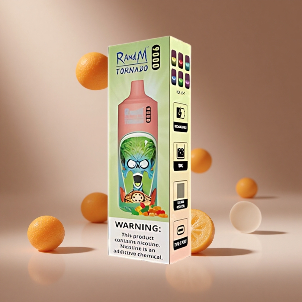 RandM Tornado 9000 Puffs Gummy Bear 18 mL South Africa Wholesale