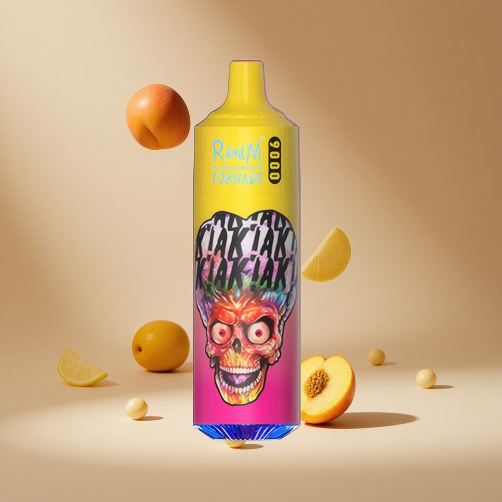 RandM Tornado 9000 Puffs Peachy Mango Pineapple 18mL Mesh Coil South Africa wholesale