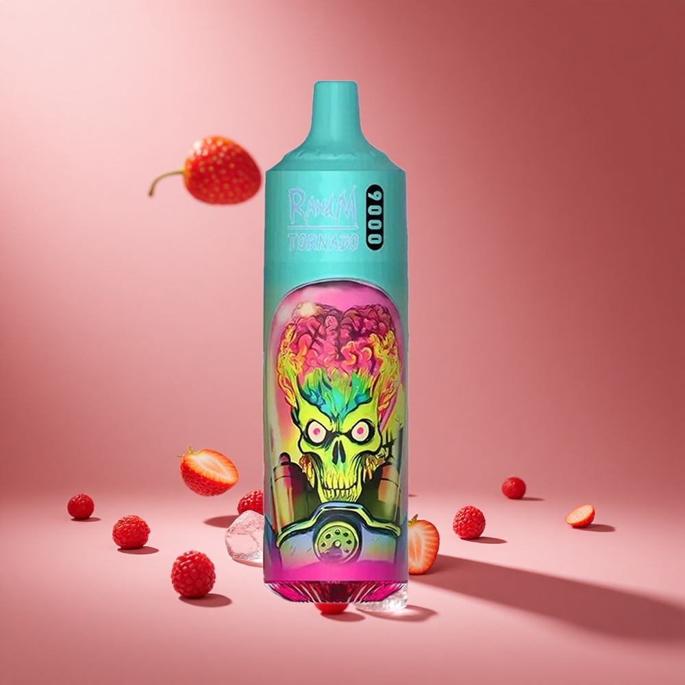 RandM Tornado 9000 Puffs Strawberry Raspberry Cherry Ice Mesh Coil South Africa wholesale