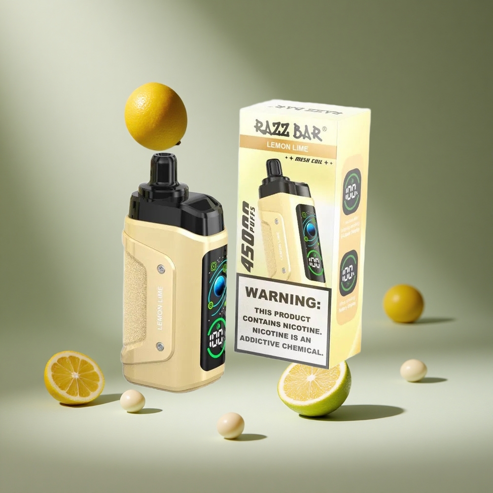 Razz Bar 45000 Puffs Lemon Lime Adjustable Airflow South Africa wholesale
