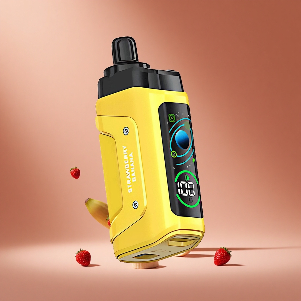 Razz Bar 45000 Puffs Strawberry Banana Adjustable Airflow South Africa wholesale