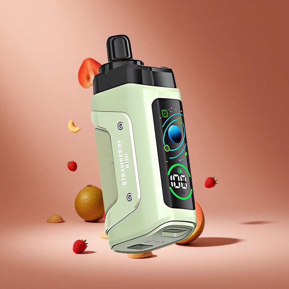 Razz Bar 45000 Puffs Strawberry Kiwi Disposable Vape with Adjustable Airflow South Africa Wholesale