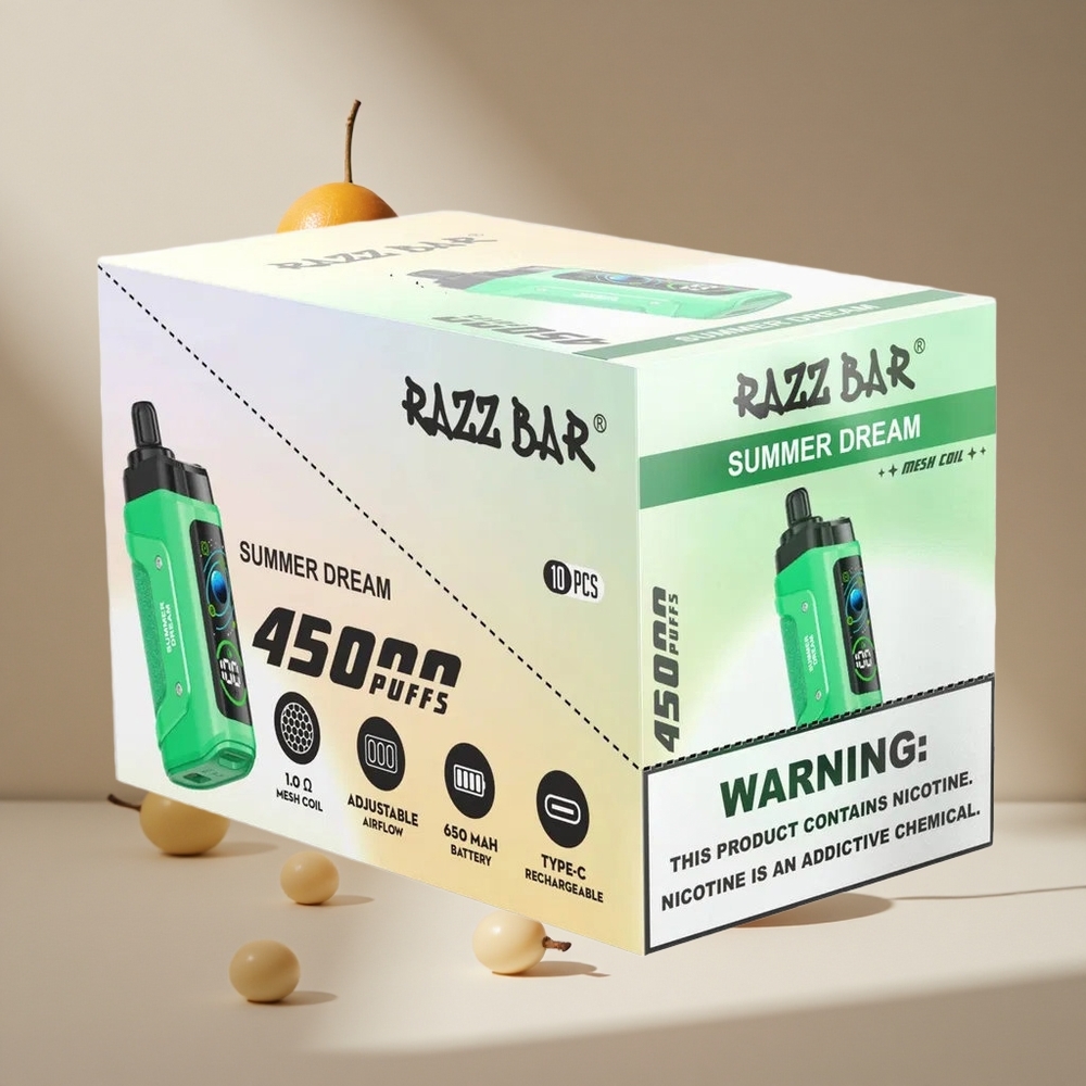 Razz Bar 45000 Puffs Summer Dream Adjustable Airflow Type-C Rechargeable South Africa wholesale