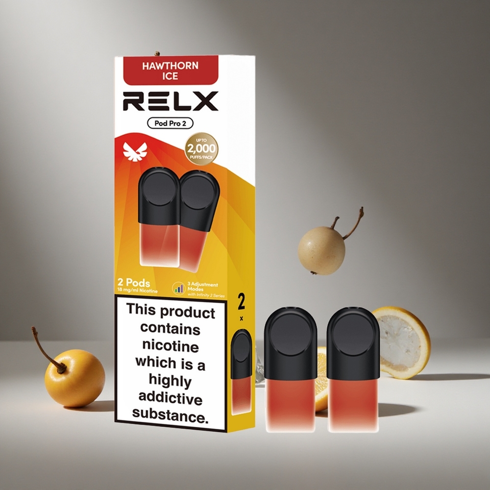 RELX Pod Pro 2 600 Puffs Hawthorn Ice 3 Voltage Adjustment South Africa Wholesale