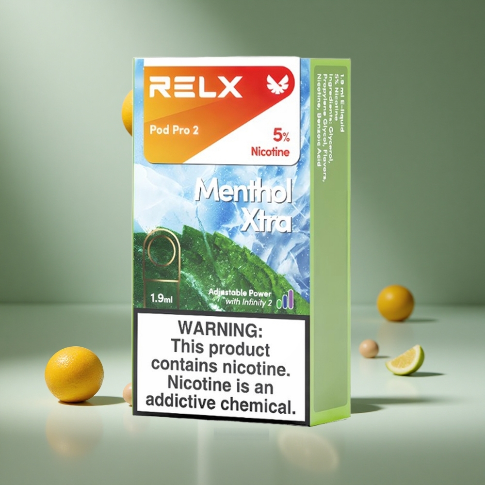 RELX Pod Pro 2 600 Puffs Menthol Xtra South Africa wholesale