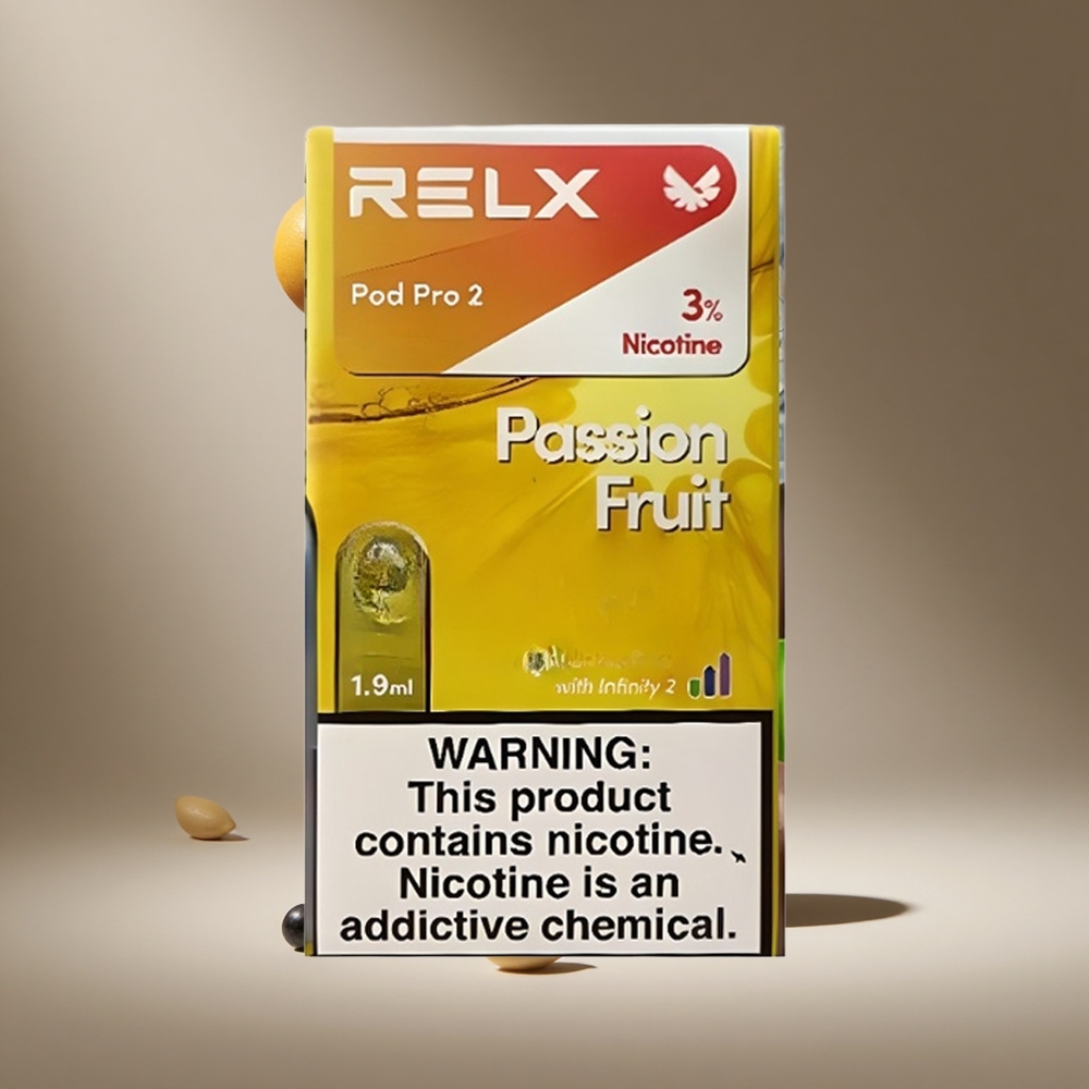 RELX Pod Pro 2 600 Puffs Passion Fruit 3% Nicotine South Africa wholesale