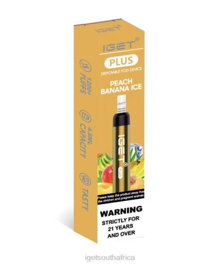 IGET Vape Store Plus Z42436 Peach Banana Ice