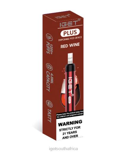 IGET Vape Plus Z42440 Red Wine