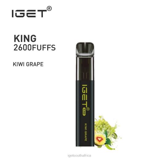 IGET Store KING - 2600 PUFFS Z424444 Kiwi Grape