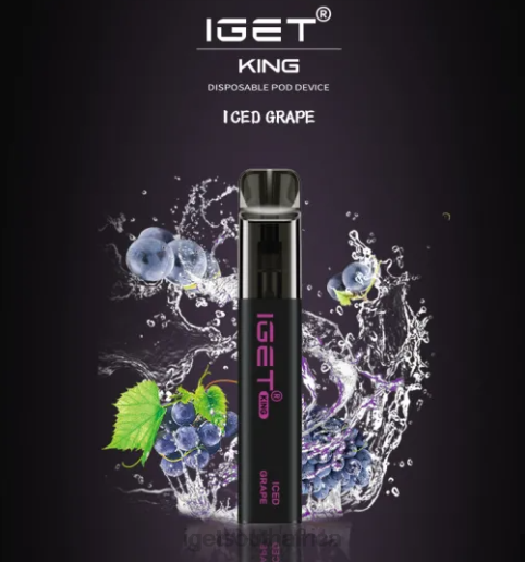 IGET Store KING - 2600 PUFFS Z424499 Iced Grape