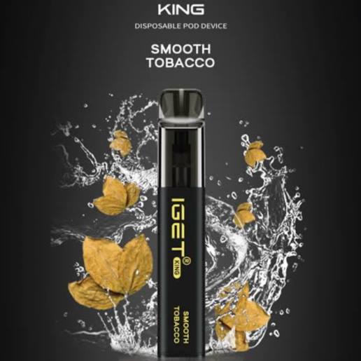 IGET Store KING - 2600 PUFFS Z424550 Smooth Tobacco