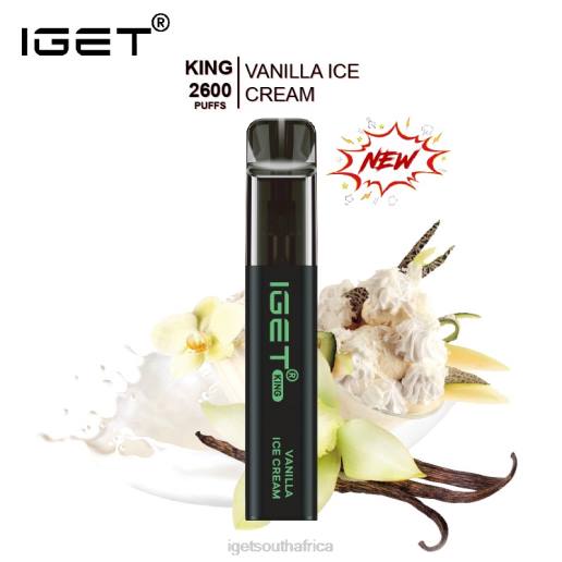IGET Vape South Africa KING - 2600 PUFFS Z424575 Vanilla Ice Cream
