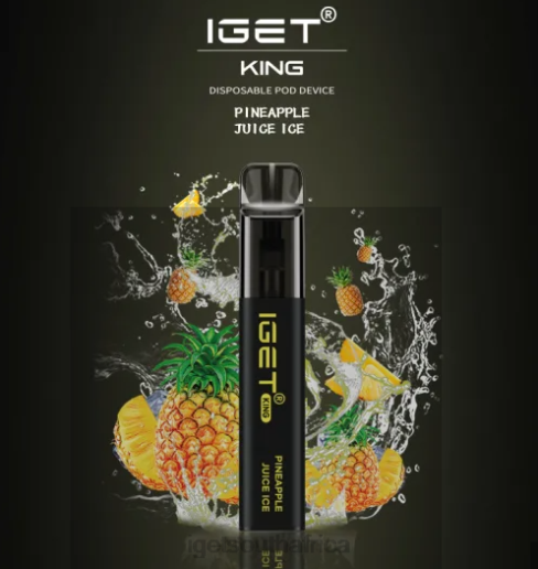 IGET Vape Store KING - 2600 PUFFS Z424599 Pineapple Juice Ice