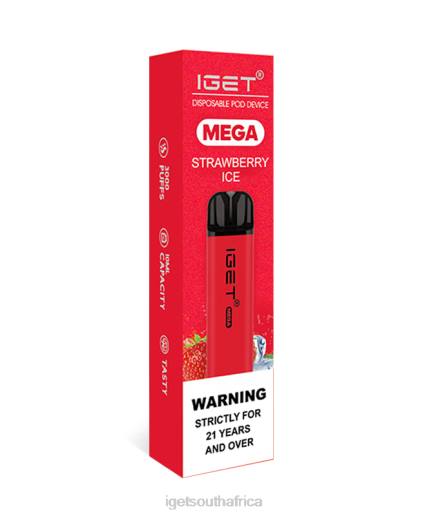 IGET Vape MEGA Z424142 Strawberry Ice