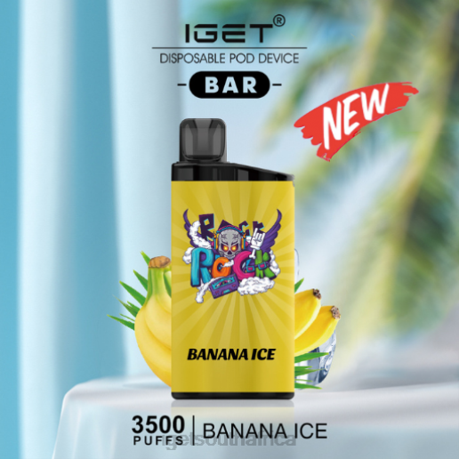 IGET Vape Store BAR - 3500 PUFFS Z424469 Banana Ice