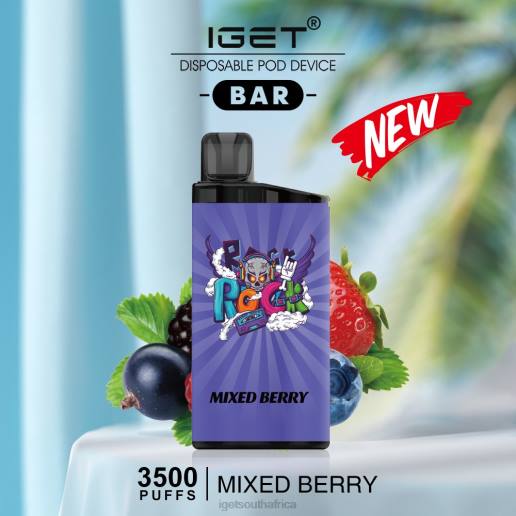 IGET Vape BAR - 3500 PUFFS Z424487 Mixed Berry