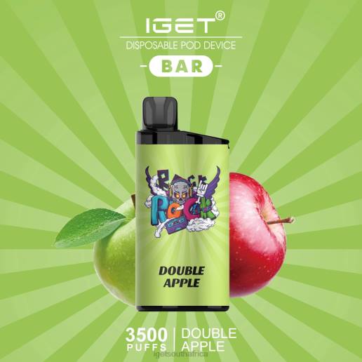 IGET Store BAR - 3500 PUFFS Z424514 Double Apple
