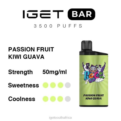 IGET Vape Discount Bar 3500 Puffs Z424297 Passion Fruit Kiwi Guava