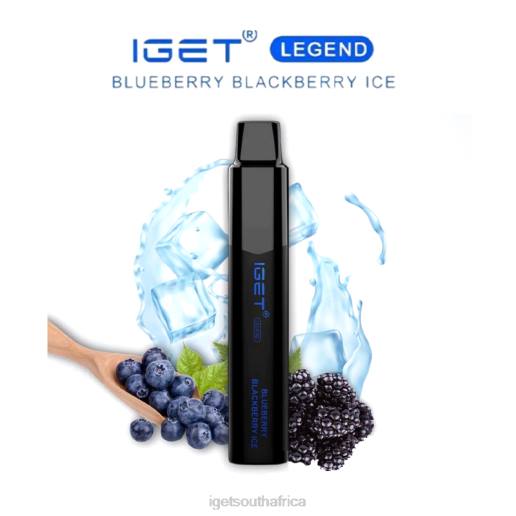 IGET Vape South Africa LEGEND - 4000 PUFFS Z424644 Blueberry Blackberry Ice