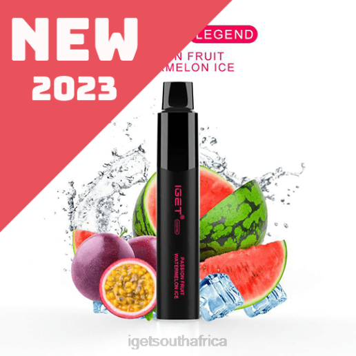 IGET Vapes On Sale LEGEND - 4000 PUFFS Z424656 Passionfruit Watermelon Ice