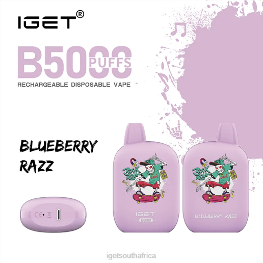 IGET Store B5000 Z424310 Blueberry Razz