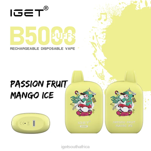 IGET Vape Store B5000 Z424312 Passion Fruit Mango Ice