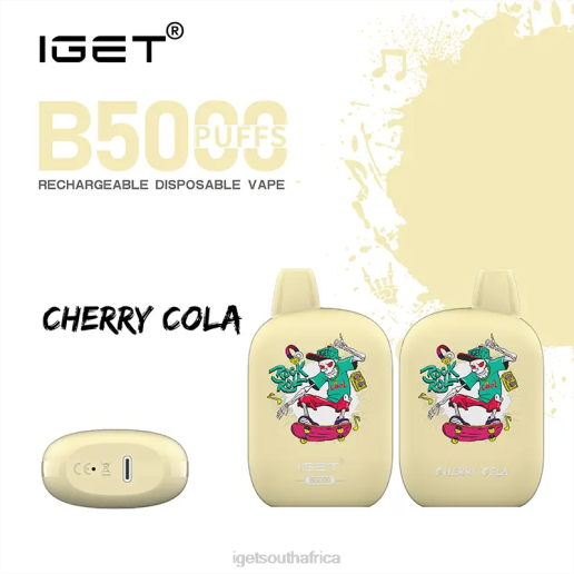 IGET Vape B5000 Z424316 Cherry Cola