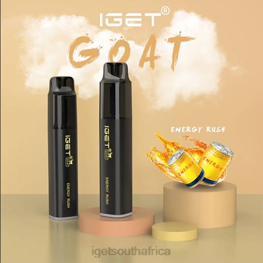 IGET Vape South Africa GOAT - 5000 PUFFS Z424510 Energy Rush