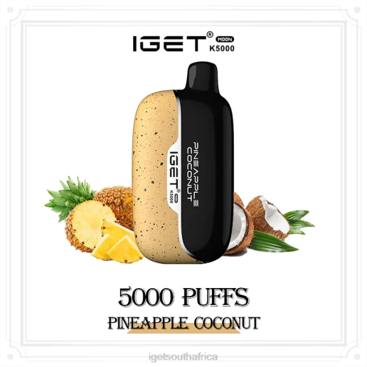 IGET Eshop Moon 5000 Puffs Z424226 Pineapple Coconut