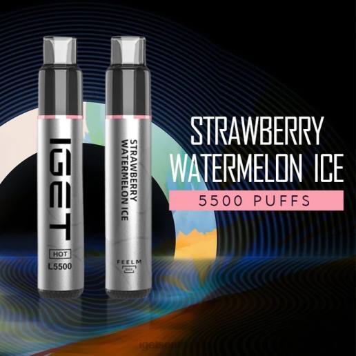 IGET Vape South Africa HOT - 5500 PUFFS Z424635 Strawberry Watermelon Ice