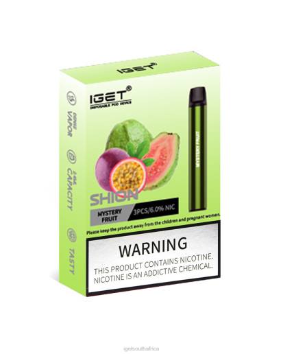 3 x IGET Vape Store Shion Z42421 Mystery Fruit