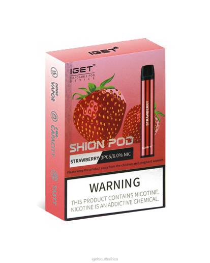 3 x IGET Store Shion Z42427 Strawberry