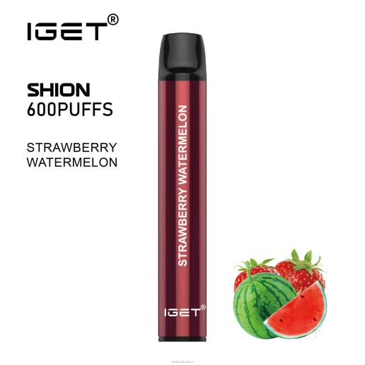 3 x IGET Vape Online Shion Z42428 Strawberry Watermelon
