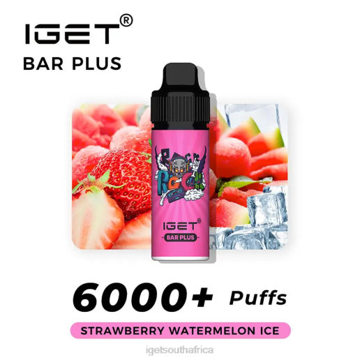 IGET Vape Bar Plus 6000 Puffs Z424242 Strawberry Watermelon Ice