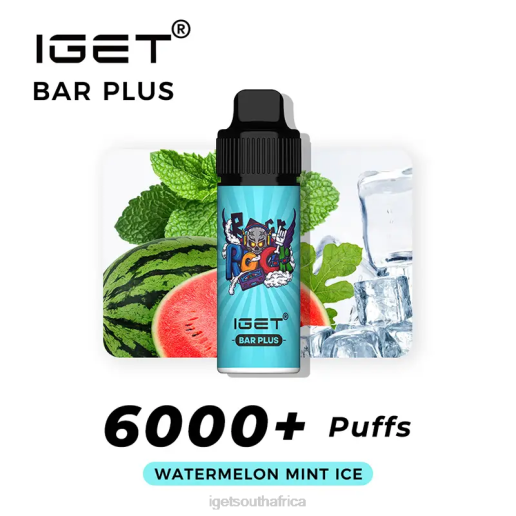 IGET Eshop Bar Plus 6000 Puffs Z424248 Watermelon Mint Ice